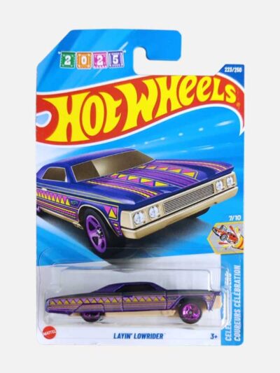 hot wheels layin lowrider purple