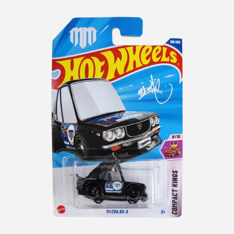 hot wheels mazda rx-3 tooned black