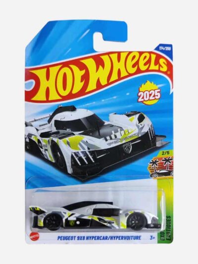 hot wheels peugeot 9X8 hypercar