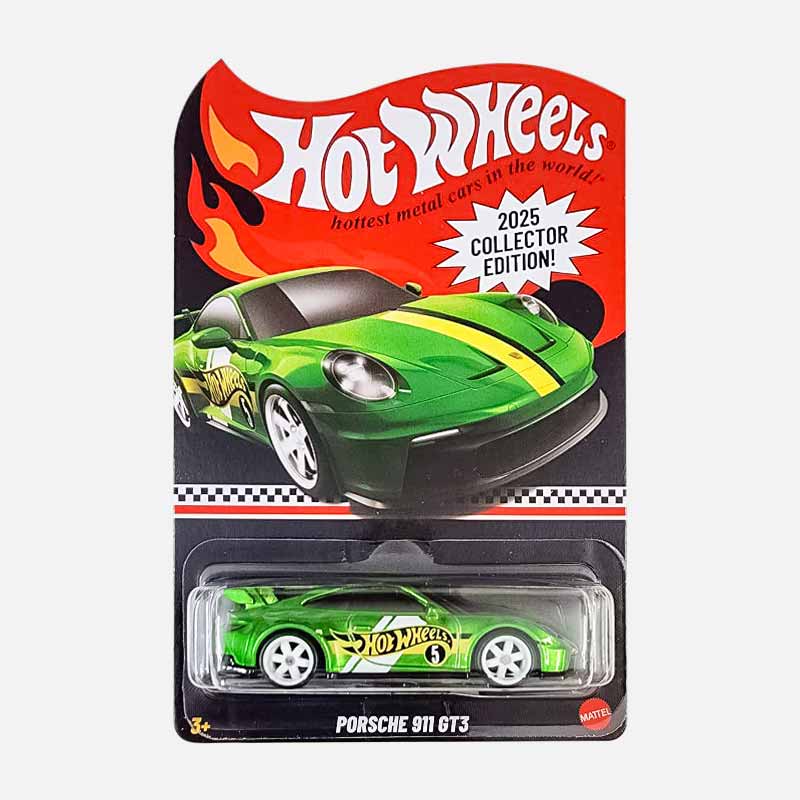 hot wheels 2025 collector edition porsche 911 gt3