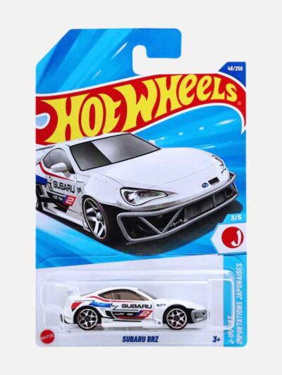 hot wheels subaru brz white