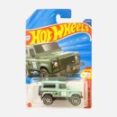 hot wheels - land rover defender 90 green