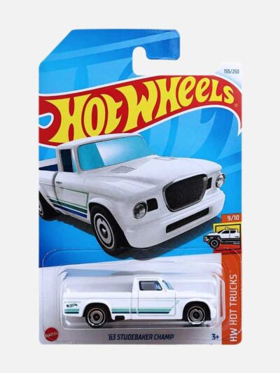 hot wheels '63 studebaker champ white