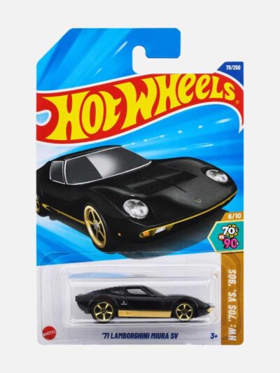hot wheels 71 lamborghini miura sv