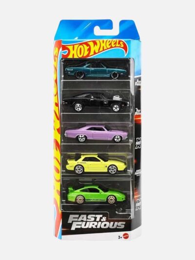 hot wheels 2025 fast & furious pack of 5