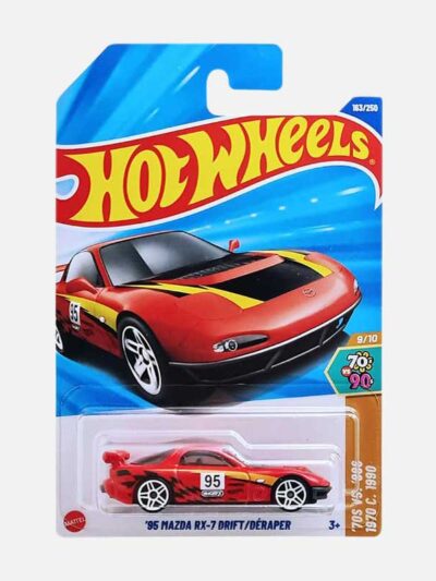 hot wheels 95 mazda rx-7 drift