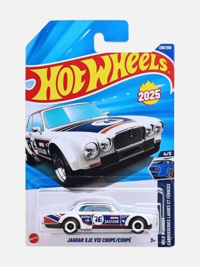 hot wheels jaguar xjc v12 coupe white