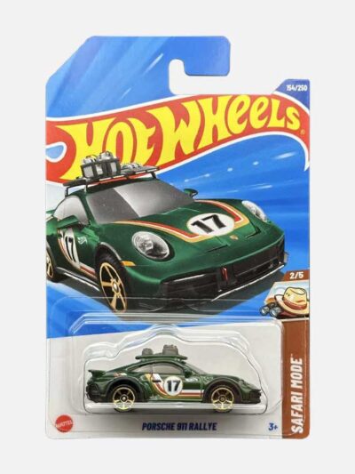 hot wheels porsche 911 rallye green