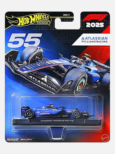hot wheels F1 premium atlassian williams racing 2025