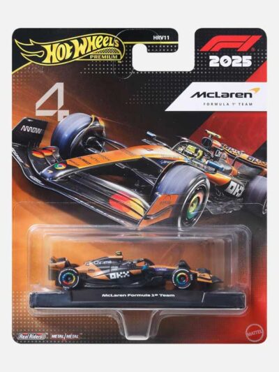 hot wheels premium mclaren formula 1 2025 team 4