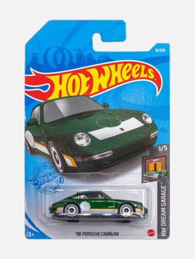 hot wheels 96 porsche carrera green