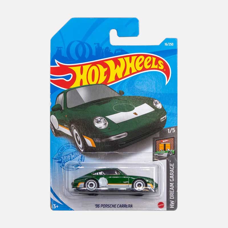 hot wheels 96 porsche carrera green