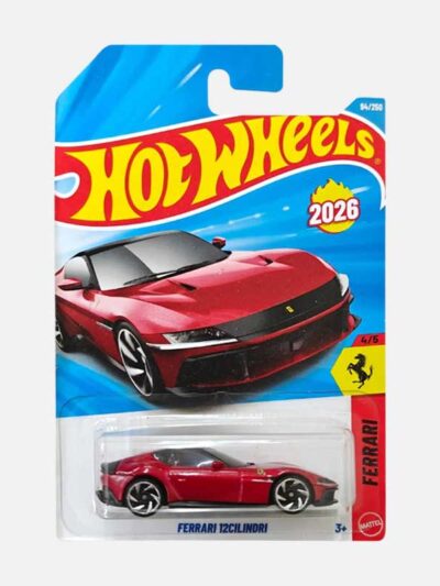 hot wheels ferrari 12cilindri red