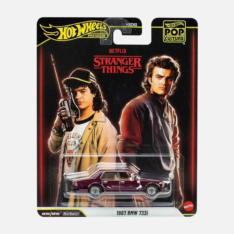 hot wheels 1983 bmw 733i - netflix stranger things