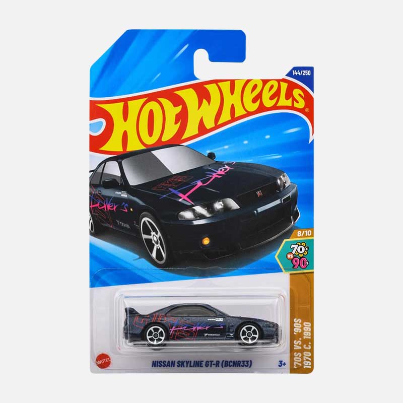 hot wheels nissan skyline black