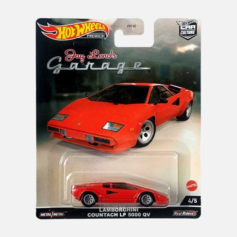 premium hot wheels lamborghini countach lp 5000 qv