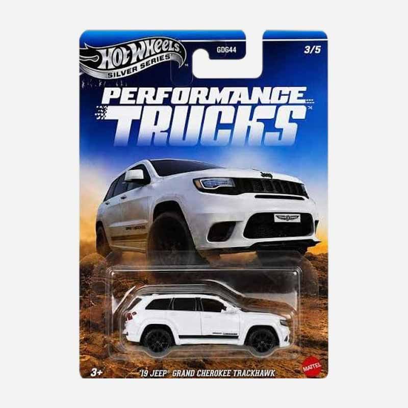 hot wheels performance trucks jeep grand cherokee trackhawk
