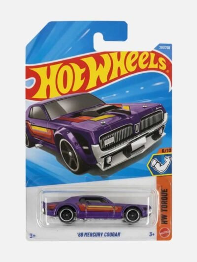 hot wheels '68 mercury cougar