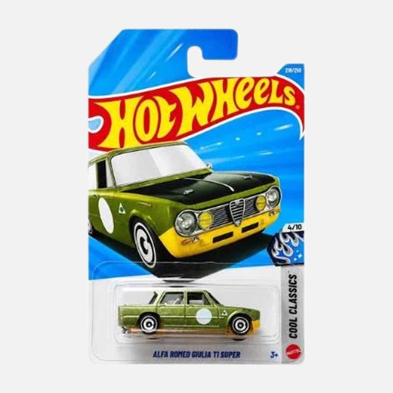 hot wheels alfa romeo giulia ti super green