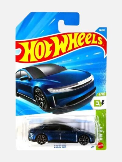 hot wheels lucid air blue