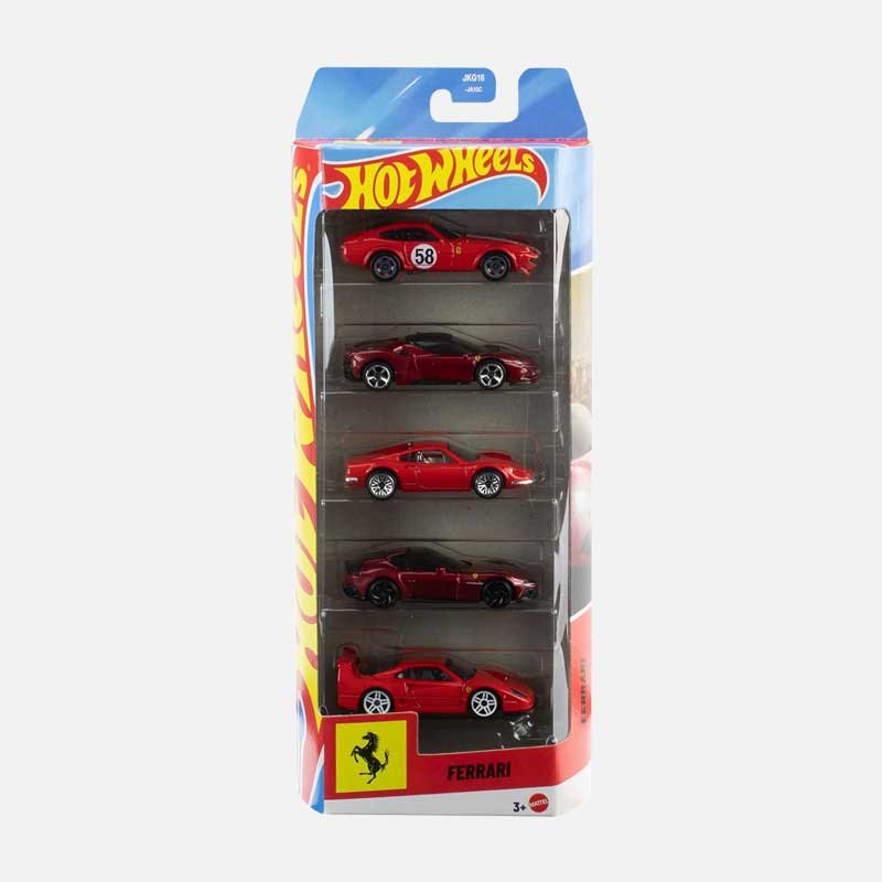hot wheels 5 pack ferrari